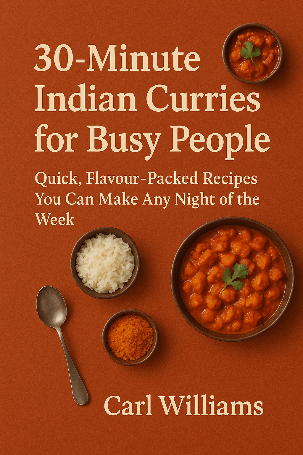30-Minute Indian Curries for Busy People (book cover)
